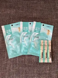 VT PDRN GLOW SHEET MASK 3枚 ESSENCE 3包のサムネイル