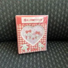 mikko×サンリオ 当たりくじ カード収納ファイル　キティ　赤