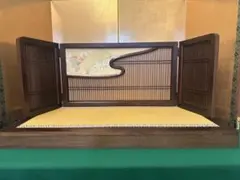 飾り台　木製　屏風　雛人形　五月人形のサムネイル