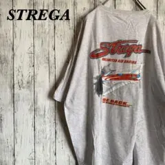 【ヴィンテージ】Tシャツ 半袖 両面プリント STREGA オフホワイト