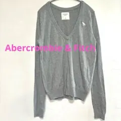 ★【美品】アバクロンビー&フィッチ カシミヤ混 Vネックニット レディースM