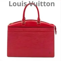 極美品 LOUIS VUITTON エピ リヴィエラ ハンドバッグ 赤 正規品