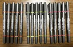 【未使用】蛍光ペン15本 三菱PROPUS2 オレンジ.イエロー.ピンク,各5本のサムネイル