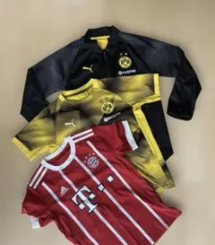 ドルトムント Bミュンヘン Tシャツ ジャージ上 3点セット ジュニア