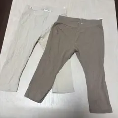 H&M ベビー リブレギンス 2色セット 86cmのサムネイル
