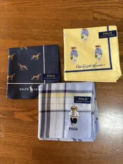 ポロ・ラルフ・ローレン ハンカチセット