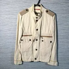 ZARA MAN ザラリネンサマー ジャケット S 星柄