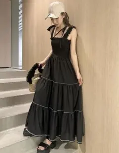 snidel ティアードキャミワンピース