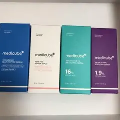 美容液セット ヒアルロン酸・ペプチド・アゼライン酸・レチノール メディキューブ