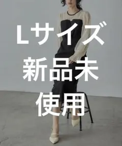 ビスチェ風ボリュームスリーブシフォンドレス 結婚式 同窓会 お呼ばれワンピースのサムネイル