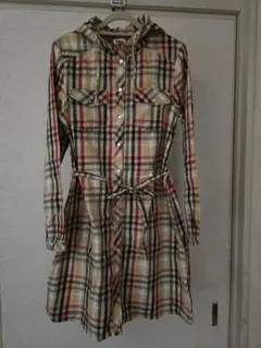 アーノルドパーマータイムレス　シャツワンピース　ロングカーディガン