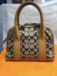s*m様 COACHコーチ2way シグネチャー　ミニボストンバッグ