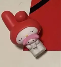 ぬいぐるみといっしょフィギュア　にわか煎餅　マイメロ　おめん　セット