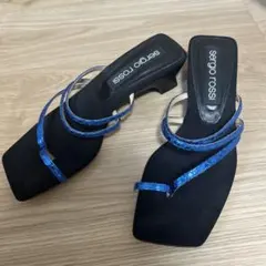 セルジオロッシ　夏　サンダル　やぎ皮のサムネイル