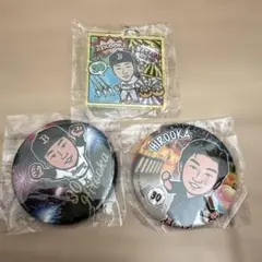 オリックス・バファローズ 廣岡大志 アクリルキーホルダー 缶バッジセット
