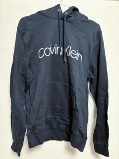Calvin Klein 黒 フード付き スウェット Mのサムネイル