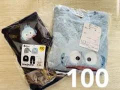 サンリオ ハンギョドン トレーナー パンツ フリース 100cm ハッピーバッグ