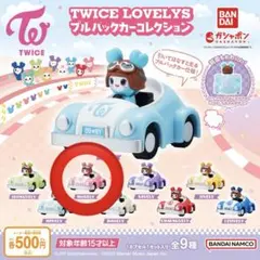TWICE LOVELYS プルバックカー コレクション モモ ステッカー付き