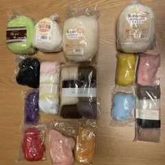 羊毛フェルト　ハマナカなど　色々セット