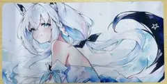 白上フブキ　ホロライブ　Vtuber プレイマット