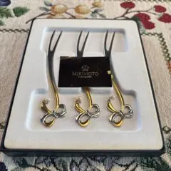 MIKIMOTO ミキモト パール付き スプーン5本セット デザートフォーク