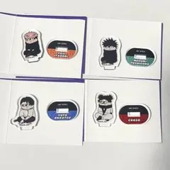 m*.様 呪術廻戦 死滅回游 ジロリ ミニアクリルスタンド 4個セット