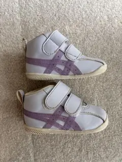 12.5cm asics アミュレファースト　ライトラベンダー/ラベンダー