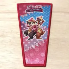 ミニーのファンダーランド　チップとデール　ワッペンキーホルダー　パルパルーザも