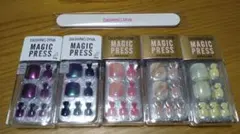 【新品未開封】ダッシングディバ マジックプレス　ペディキュア5点