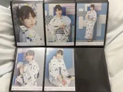 乃木坂46 井上小百合 2019.July-II 浴衣 生写真 5種コンプ