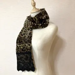 ヒョウ柄ストール・ショール