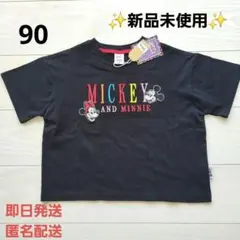ディズニー ミッキー ミニー 半袖 Tシャツ 刺繍 リトシー リンクアット 90のサムネイル