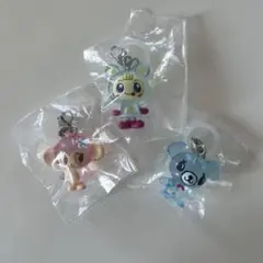 ナルミヤキャラクターズ　めじるしアクセサリー　ブルーベリエ　3個セット