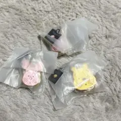 ディズニー Nuiパン ミニチュアキーチェーン プーさん　ピグレット　3個セット