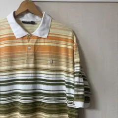 90's HIPHOP ヴィンテージ　ROCAWEAR ボーダーポロシャツのサムネイル