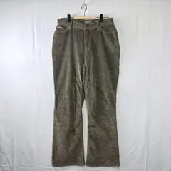 Eddie Bauer コーデュロイパンツ P6 カーキ ブーツカットのサムネイル
