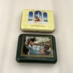 ディズニーホテル　アメニティ　缶　2個セット