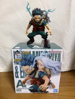 一番くじ　僕のヒーローアカデミア A賞 緑谷出久&壊理フィギュア