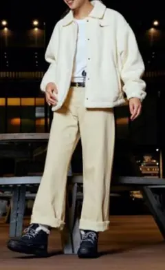 NIKE スポーツウェア ウィメンズ カラード　ハイパイル　ジャケット　Lサイズ