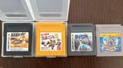 任天堂ゲームボーイ　ソフト4つ