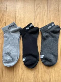 new balance ソックス 3足セット