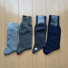 新品 LANVIN / Calvin Klein他メンズソックス 25-26cm