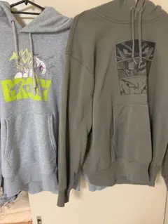 ドラゴンボールのパーカー2つセット