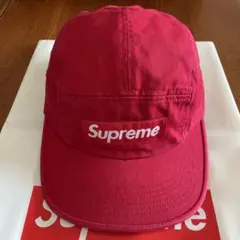Supreme - Washed Chino Twill Camp Cap
