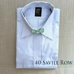 英国「40 Savile Row」CHOYA BD半袖 ワイシャツ/39 Mのサムネイル