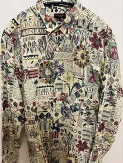 Paul Smith COLLECTIONポールスミスコレクション長袖総柄シャツ