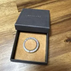 BVLGARI シルバーキーリング　専用ボックス付き