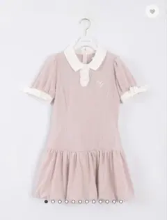 Rilly emulie Shirt Docking Knit Onepiece - メルカリ