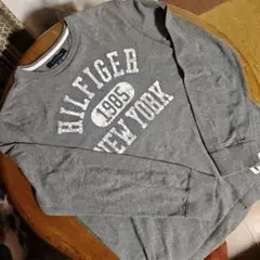週末値下げ！TOMMYHILFIGERトレーナーM グレー