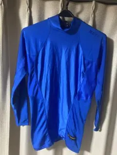 ZETT PROSTATUS長袖 　　アンダーシャツ青 サイズＯ